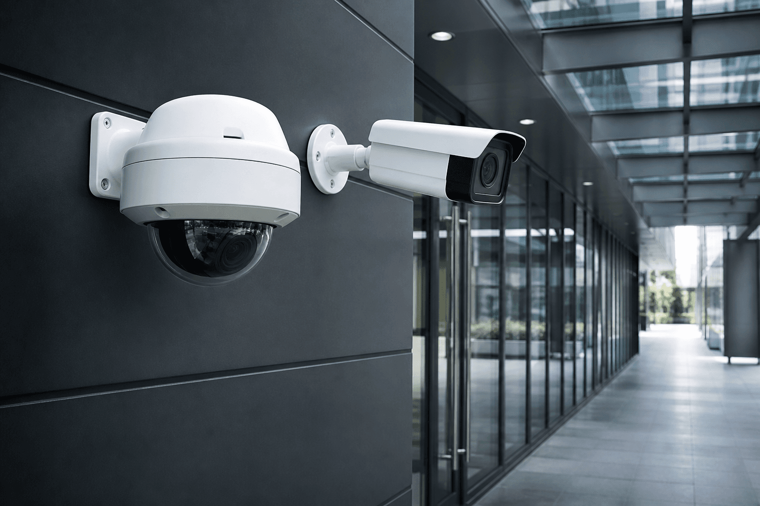 Security & CCTV — IP cameras, NVR & surveillance, supplied in Jeddah, Saudi Arabia